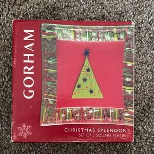 Gorham Christmas Splendor Festive Plates